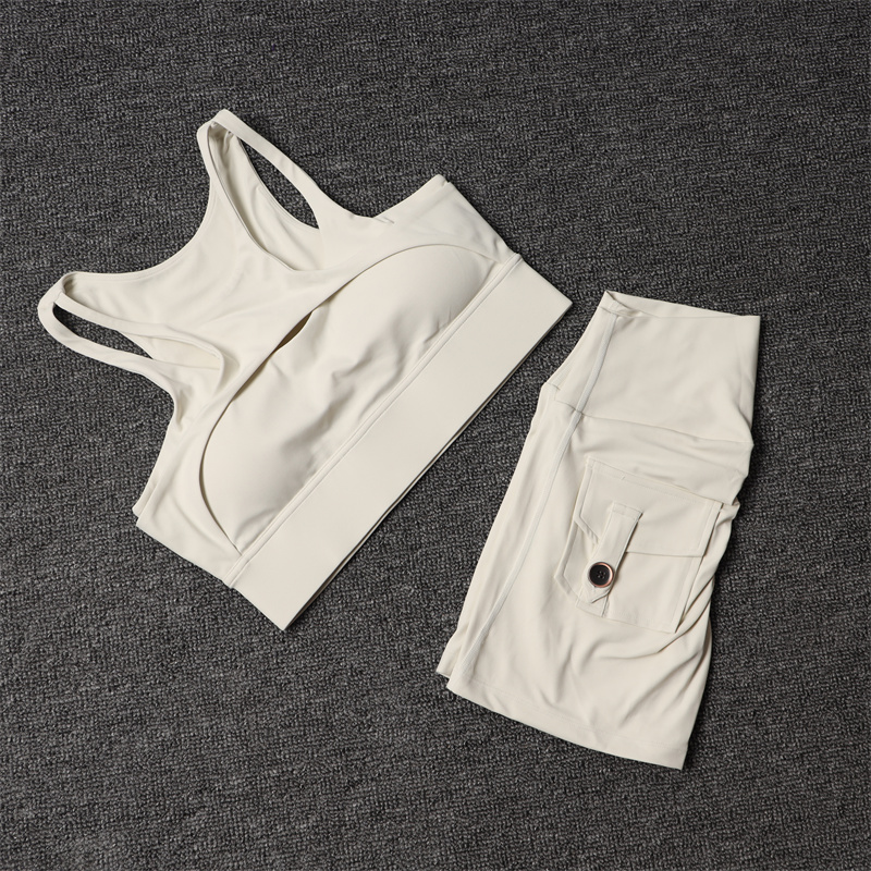 Herbal Yoga - Pantalones cortos deportivos, conjuntos de Yoga,