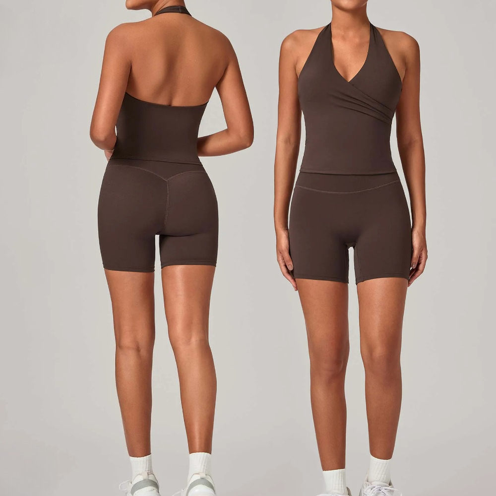 Herbal Yoga - Conjunto Deportivo de 2 Piezas para
