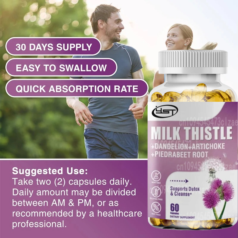 Milk Thistle Silymarin - Suplemento de cardo mariano que contiene