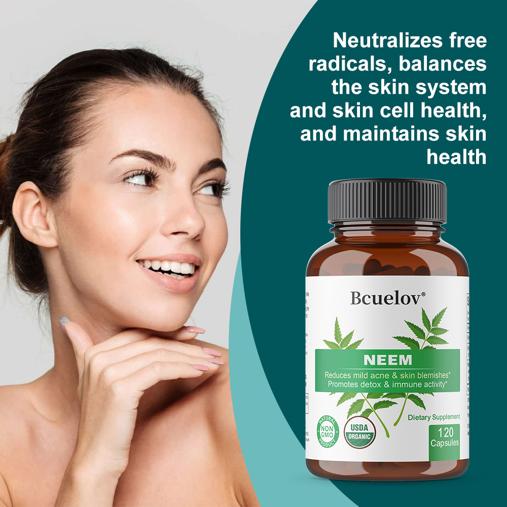 Cápsulas de Hoja de Neem Orgán - Herbal Wellness Supplement reseña y precio