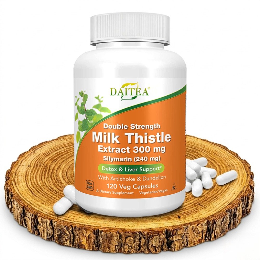 Silimarina, Extracto de Cardo  - Milk Thistle Silymarin reseña y precio