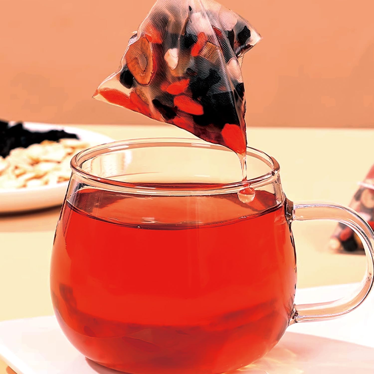 Té de renos de té de Ginseng F - Herbal Wellness Supplement reseña y precio