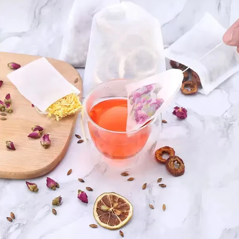 100 Uds bolsitas de té desecha - Herbal Wellness Supplement reseña y precio