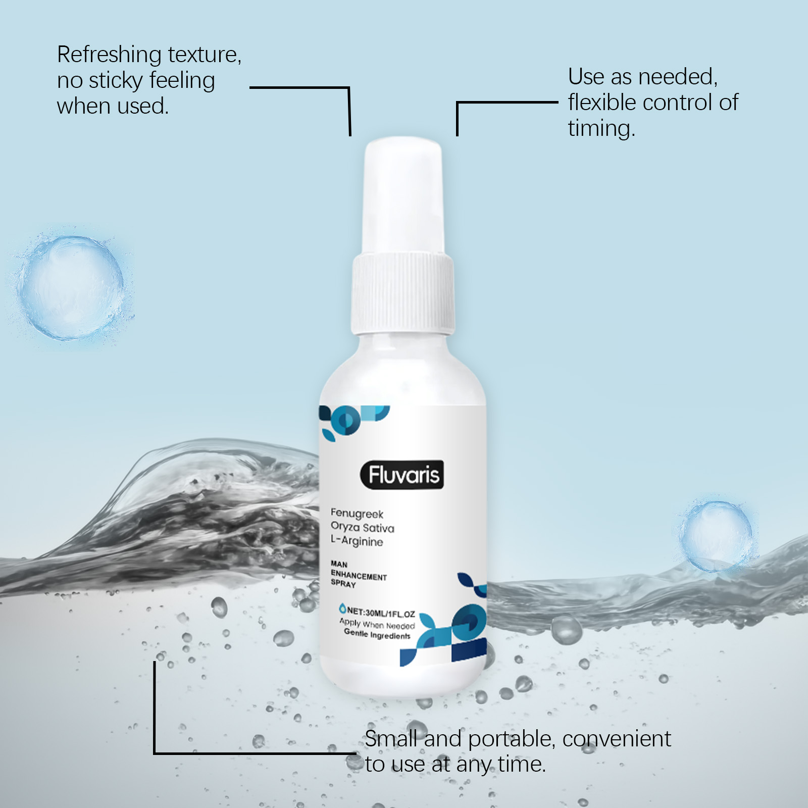 Spray para Mejoramiento Mascul - Herbal Zone reseña y precio