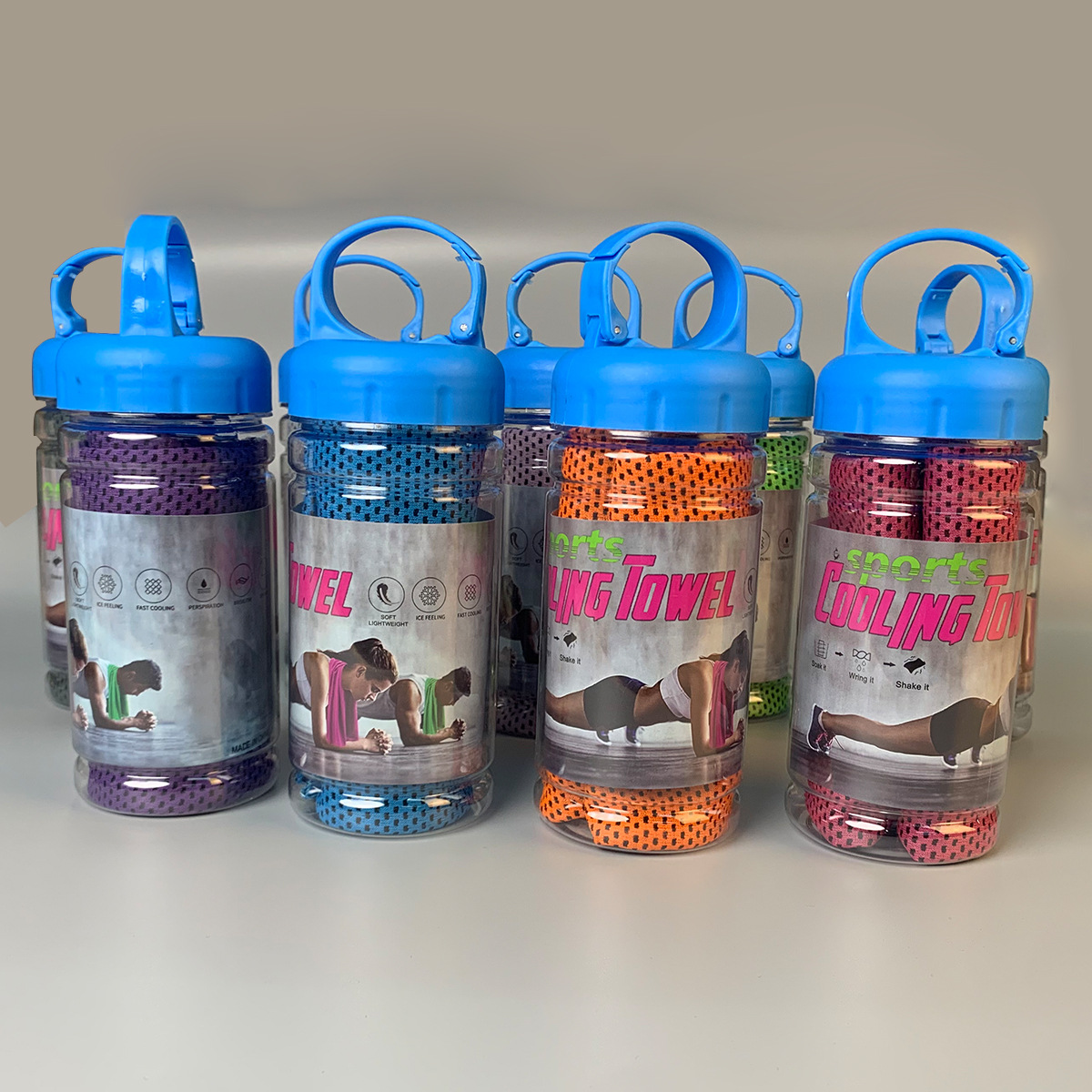 Toalla Refrigerante con Botell - Herbal Yoga reseña y precio